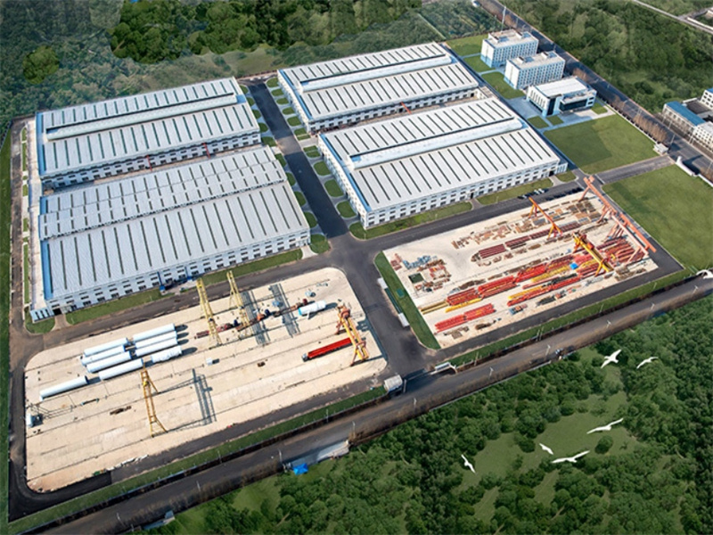 華原廠區(qū)實景鳥瞰圖