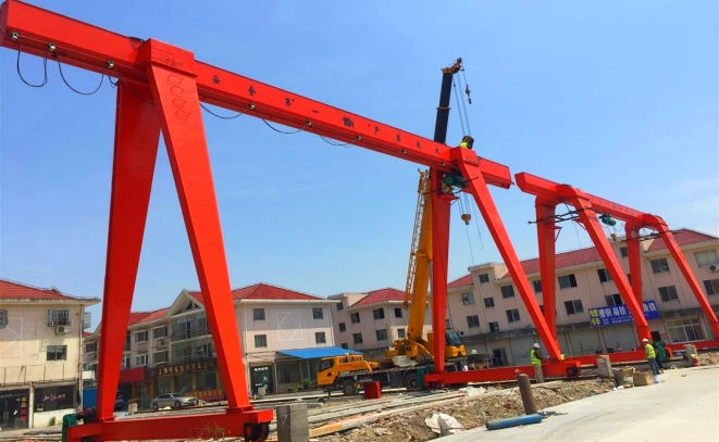 MH型電動葫蘆門式起重機（包箱型）